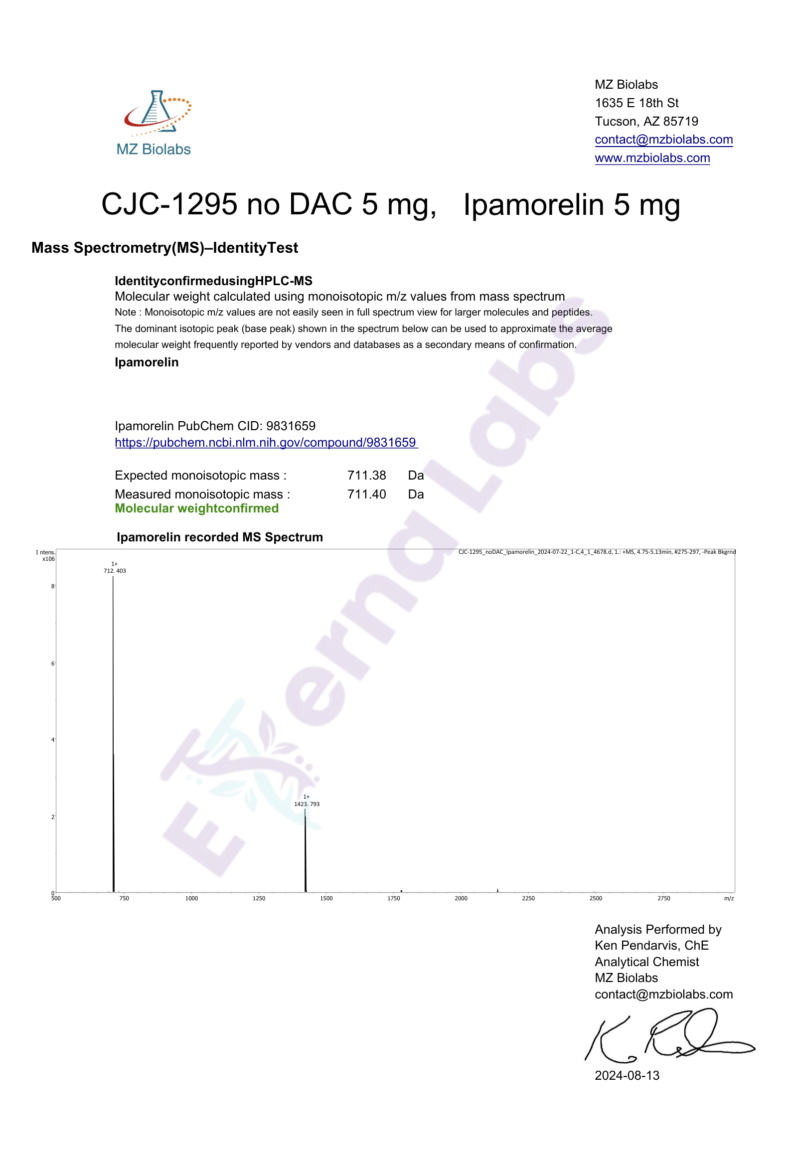 CJC-1295 Ipamorelin Blend 5/5mg - Image 4