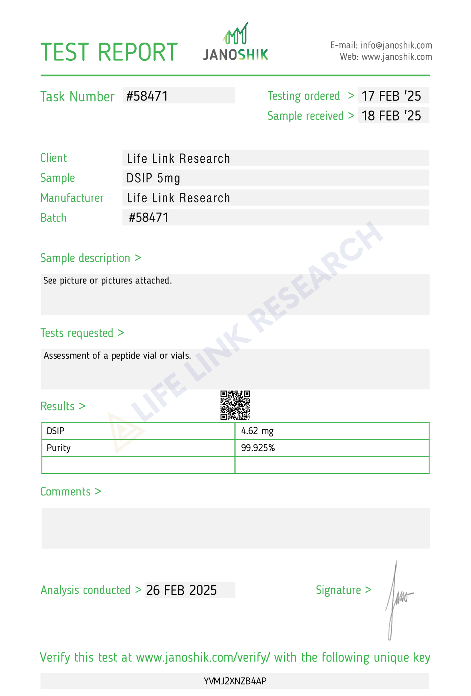 DSIP 5mg - Image 2