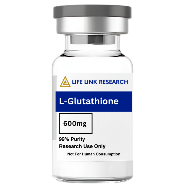 L-Glutathione 600mg research peptide vial