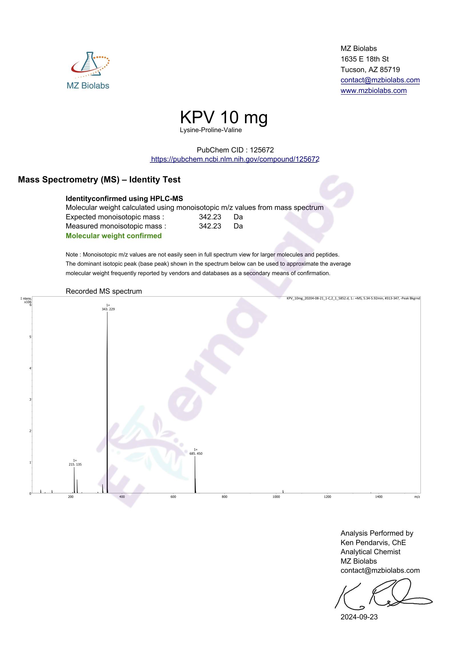 KPV 10mg - Image 3
