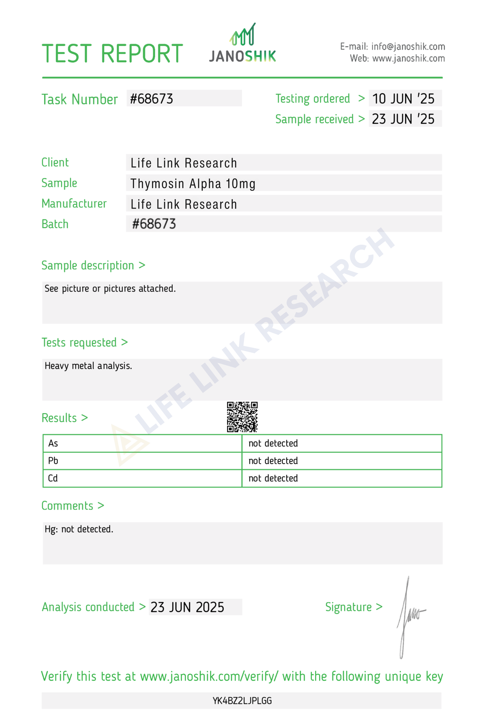 Thymosin Alpha-1 10mg - Image 4