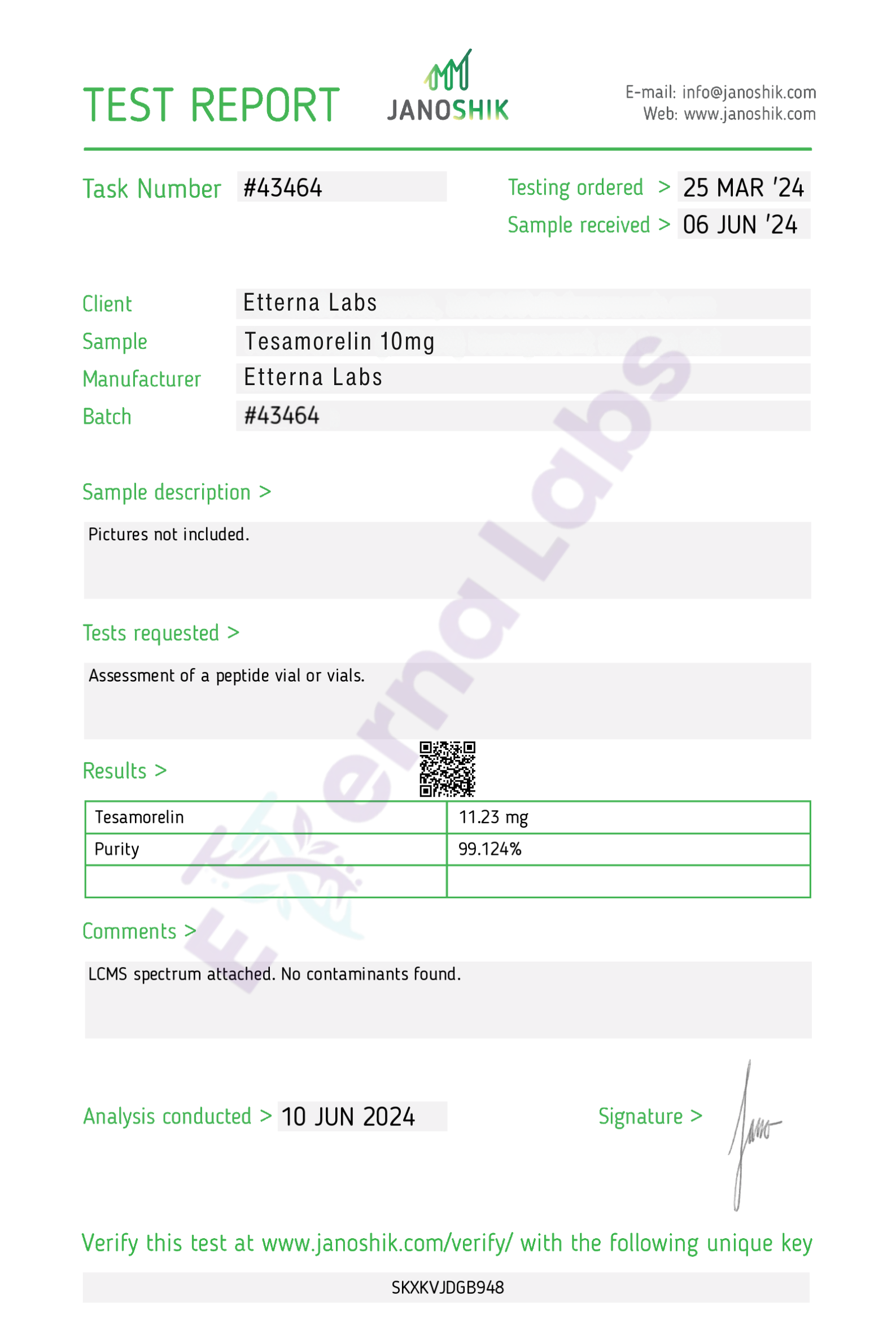 Tesamorelin 10mg - Image 2