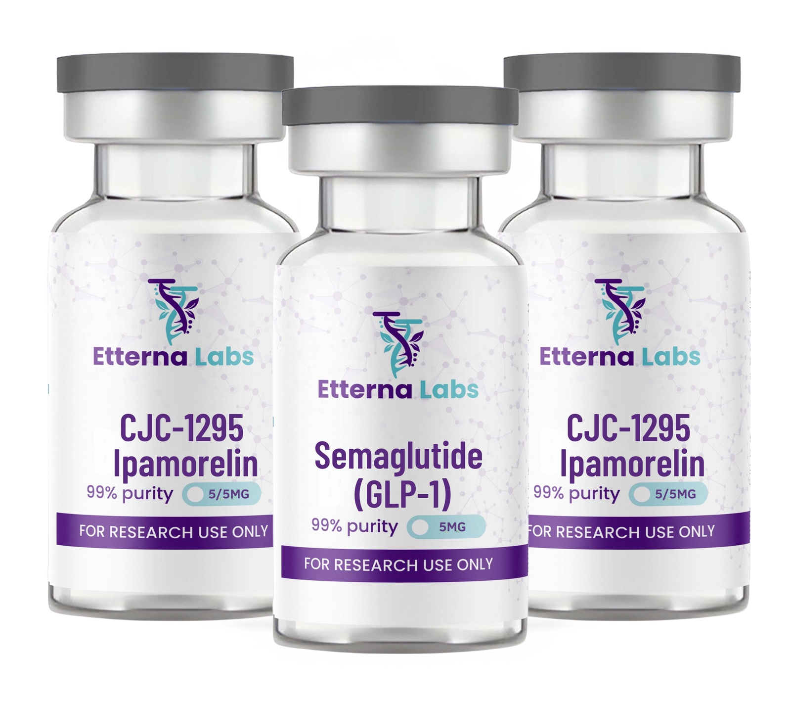 MINMORPH Kit (1 Semaglutide, 2 CJC-1295/Ipamorelin 5% Off)