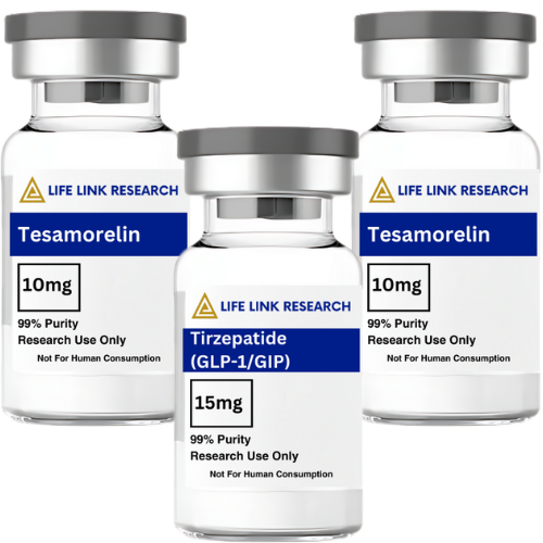 MEDMORPH Kit vials – Tirzepatide and Tesamorelin bundle